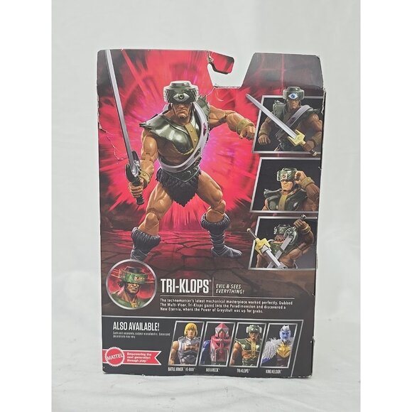 Mattel Collectible Masters of the Universe Masterverse New Eternia Tri-Klops - Picture 5 of 8